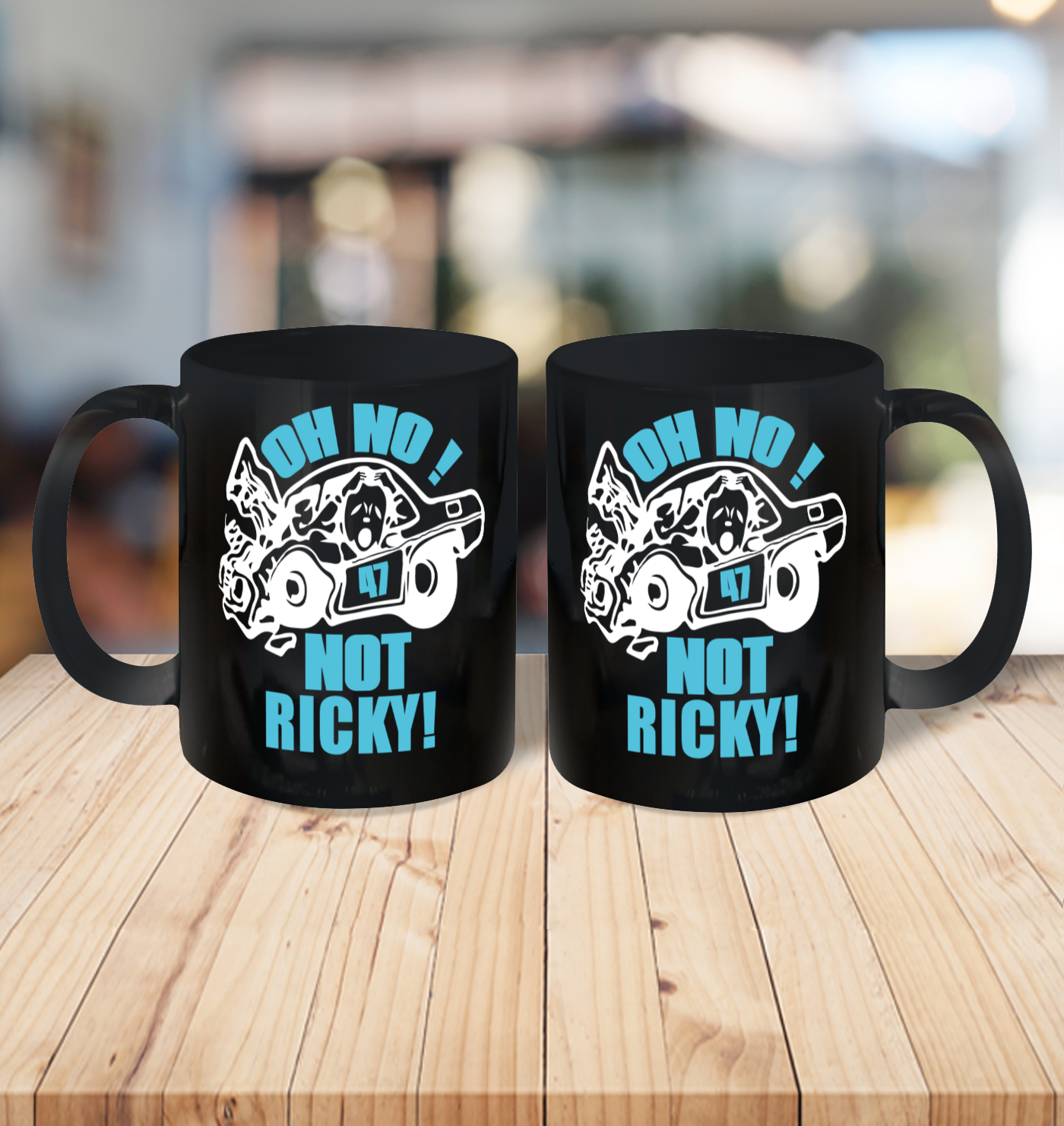 Oh No Not Ricky Ceramic Mug 11oz 3