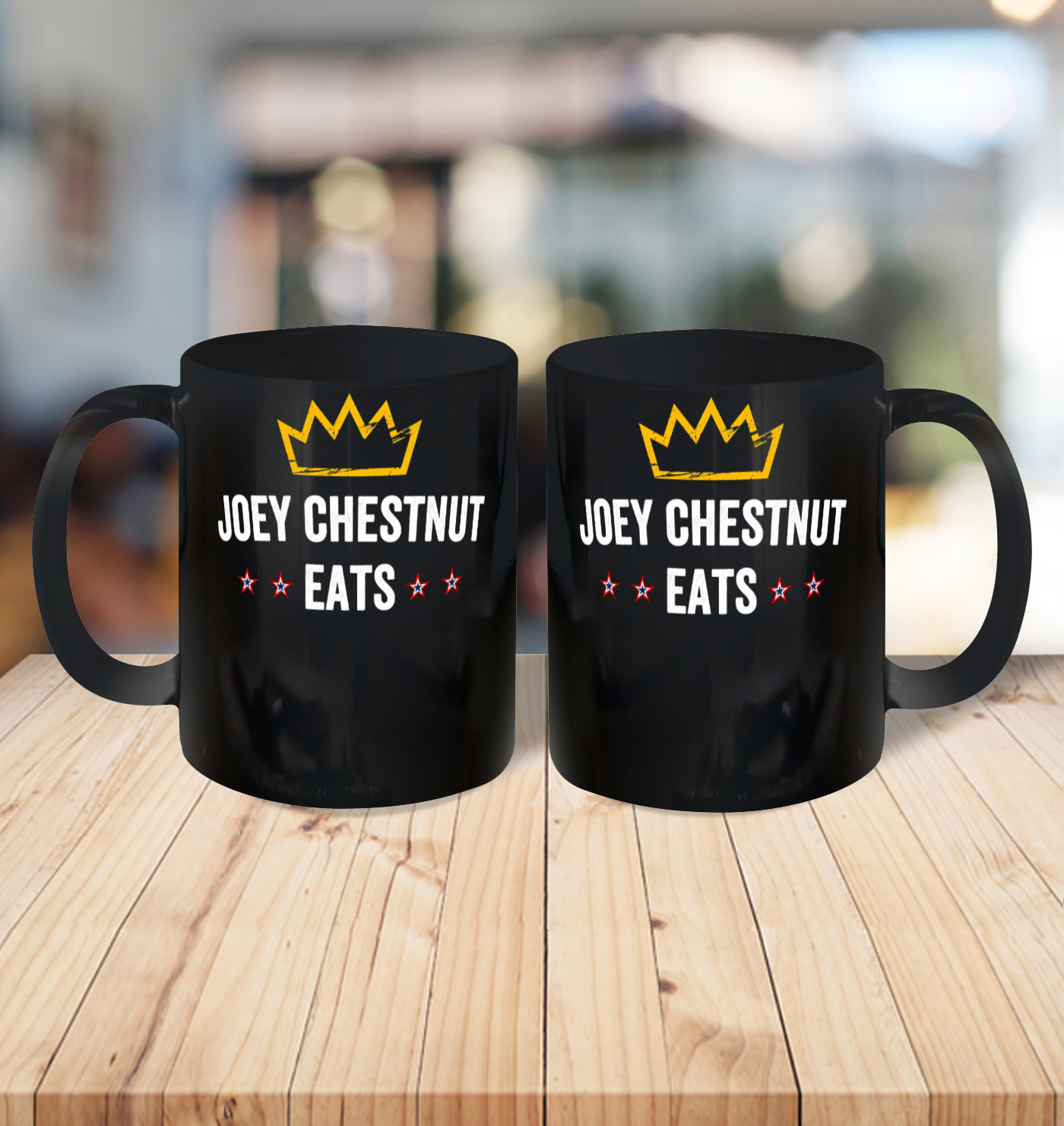 Joey Chestnut Eats Ceramic Mug 11oz 3