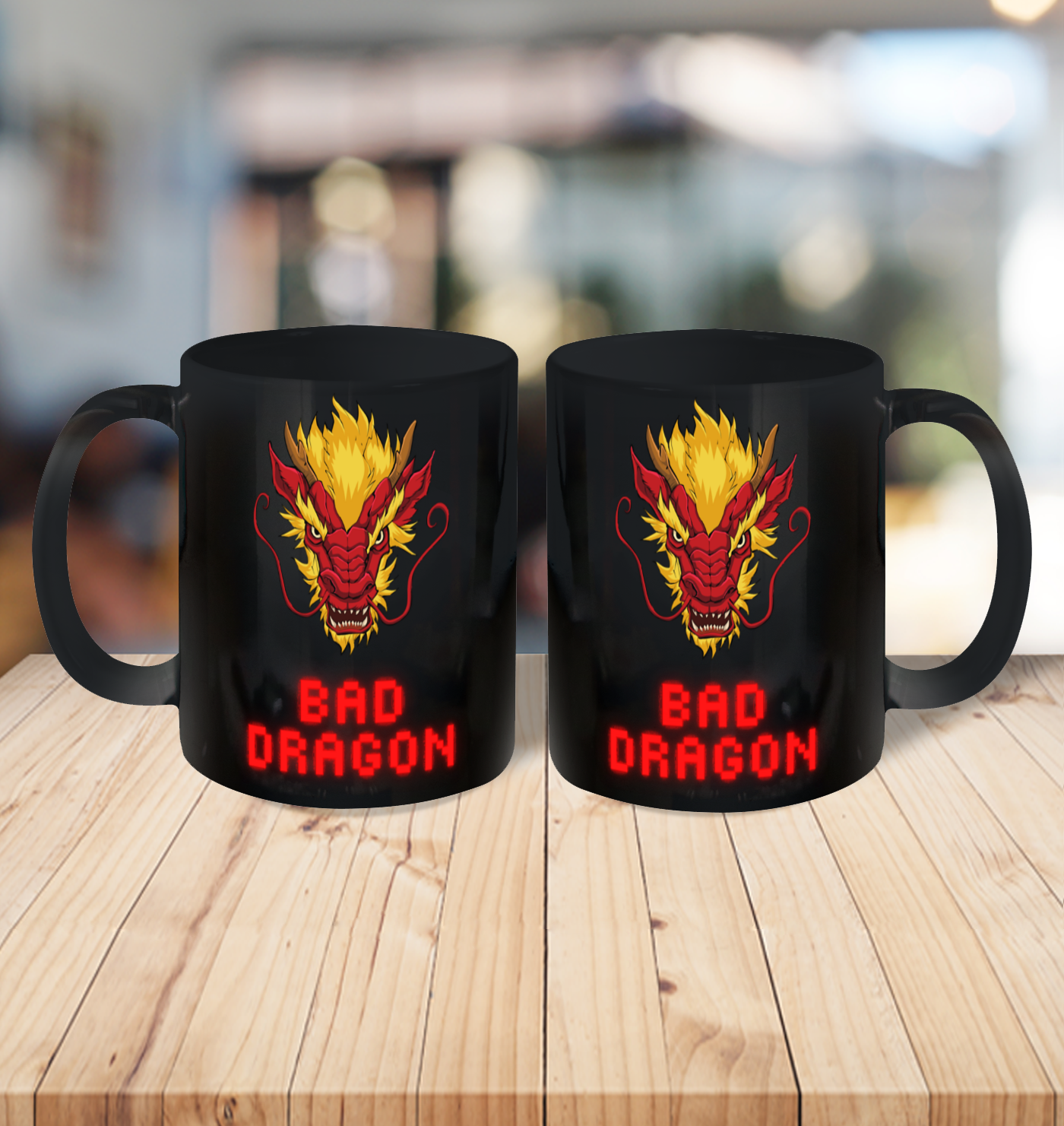 Bad shop dragon mug