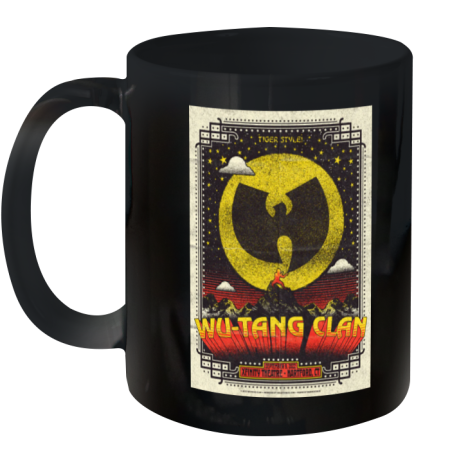 Wu Tang Clan Hartford September 9, 2022 Ceramic Mug 11oz