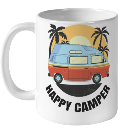 Happy Camper, Happy Camper Shirt, Camping Shirt, Happy Camper Tshirt, Camper Gift, Camper Classic T Ceramic Mug 11oz