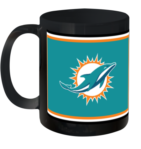 Miami Dolphins NFL Team Spirit Ceramic Mug 11oz