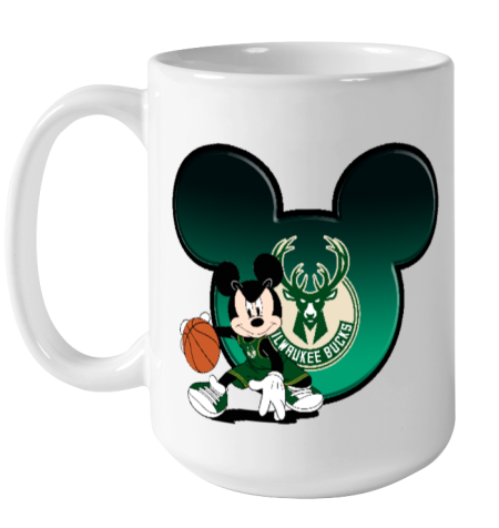 qwrg milwaukee bucks mickey mouse ceramic mug 150 54 front white