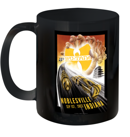 Wu Tang Clan Noblesville September 1, 2022 Ceramic Mug 11oz