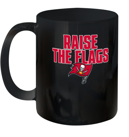 NFL Tampa Bay Buccaneers Victory Earned Raise The Flags Ceramic Mug 11oz