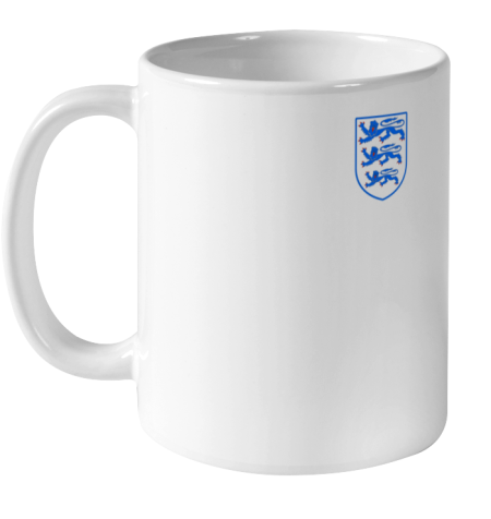 Three Lions On A Shirt European Football England Euro Ceramic Mug 11oz