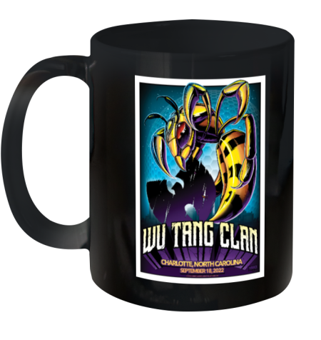 Wu Tang Clan Charlotte September 18, 2022 Ceramic Mug 11oz