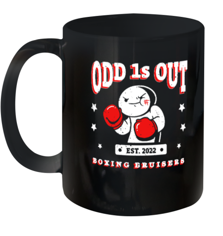 Theodd1sout Boxing Bruiser Varsity Ceramic Mug 11oz