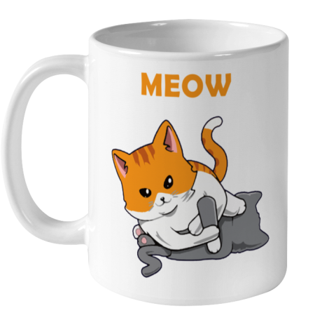 nww8 jiu jitsu kimura kimeowra cats ceramic mug 110 56 front white