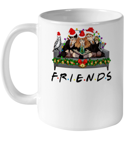 Friends Christmas Harry Potter, Hermione And Ron Ceramic Mug 11oz