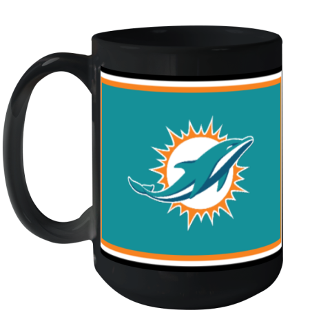 Miami Dolphins NFL Team Spirit Ceramic Mug 15oz