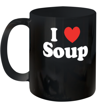 Caltrappfit I Love Soup Ceramic Mug 11oz