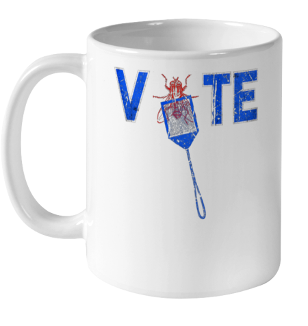 Vote Truth Over Flies Fly Swatter Biden 2020 Ceramic Mug 11oz