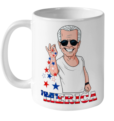 Biden Bae 4th Of July Funny Salt Freedom Ceramic Mug 11oz