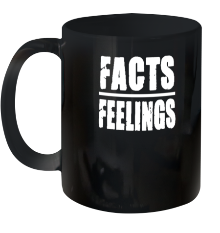 Irishpeachdesigns Facts Over Feelings Ceramic Mug 11oz