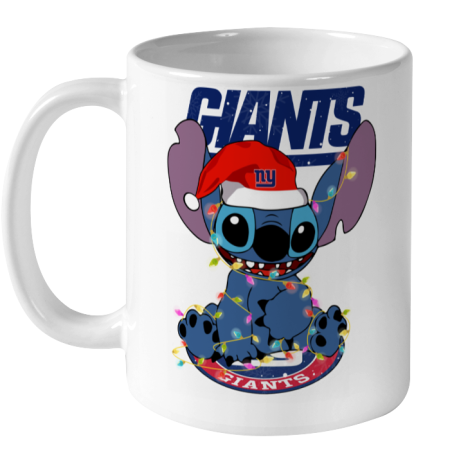 New York Giants NFL Football noel stitch Christmas Ceramic Mug 11oz