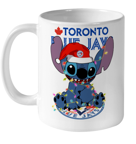 Toronto Blue Jays MLB noel stitch Baseball Christmas Ceramic Mug 11oz