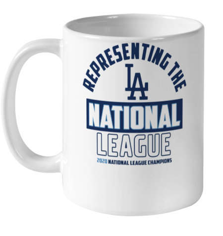 Representing the Los Angeles Dodgers National League 2020 Champions Ceramic Mug 11oz