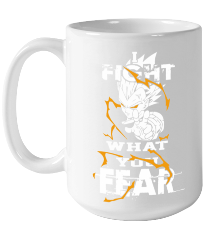 g2iw dragon ball vegeta ndash fight what you fear ceramic mug 150 54 front white