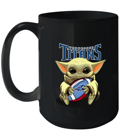 Baby Yoda Loves The Tennessee Titans 4i71 baby yoda loves the tennessee titans ceramic mug 150 54 front black