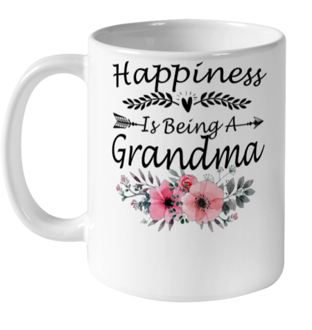 Happiness Is Being A Grandma Shirt Mother s Day Ceramic Mug 11oz