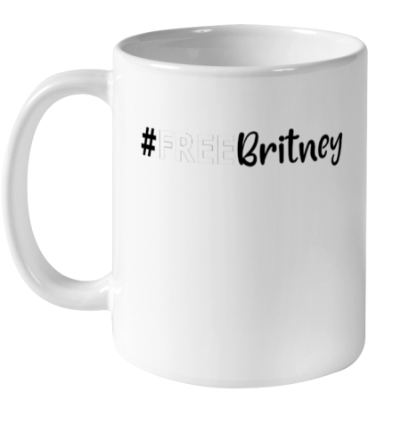 Free Britney Hashtag Ceramic Mug 11oz