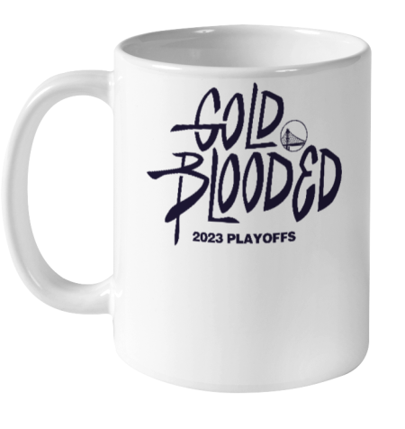 Gold Blooded 2023 Playoffs Warriors Ceramic Mug 11oz