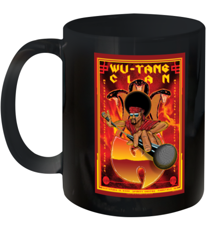 Wu Tang Clan Mansfield September 10, 2022 Ceramic Mug 11oz
