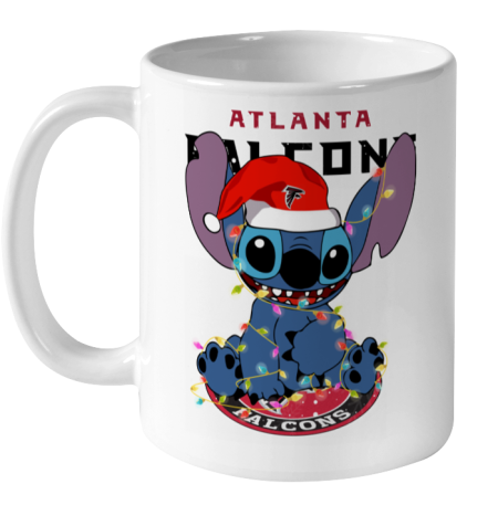 Atlanta Falcons NFL Football noel stitch Christmas Ceramic Mug 11oz