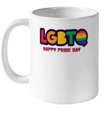 LGBTQ Happy Pride Day Lesbian Gay BiSexual Queer Ceramic Mug 11oz