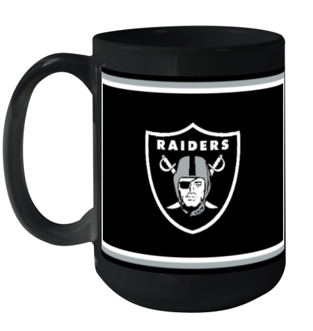Oakland Raiders NFL Team Spirit Ceramic Mug 15oz