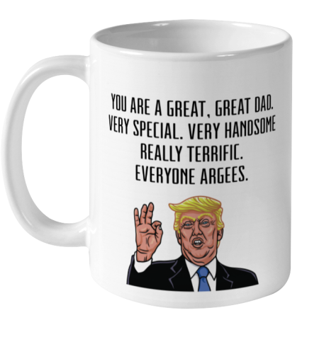 90zp fathers day trump ceramic mug 110 56 front white