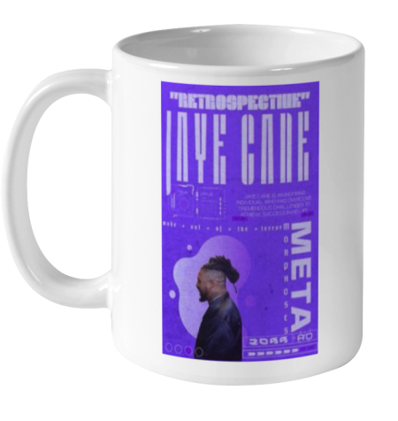 Retrospective Laye Cane Ceramic Mug 11oz
