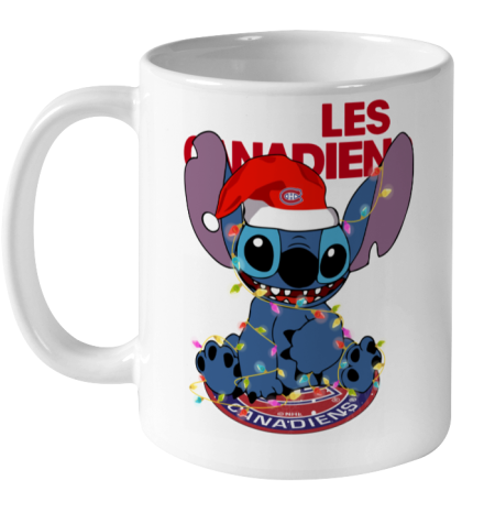 Montreal Canadiens NHL Hockey noel stitch Christmas Ceramic Mug 11oz