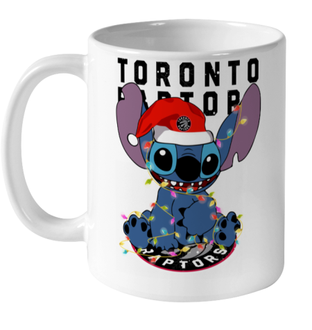 Toronto Raptors NBA noel stitch Basketball Christmas Ceramic Mug 11oz