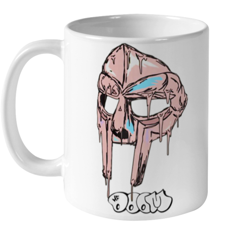 Tribute To M F Doom Villain Mask Gift Ceramic Mug 11oz