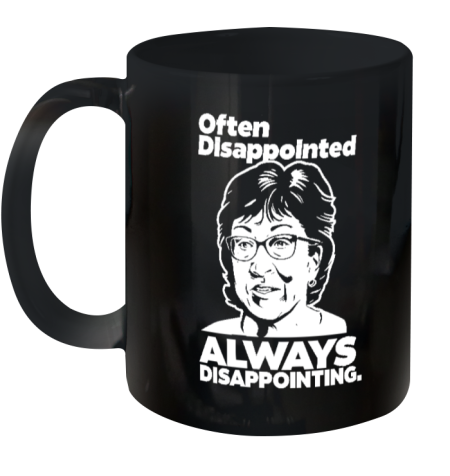 Peter Morley Often Disappointed Always Disappointing Ceramic Mug 11oz