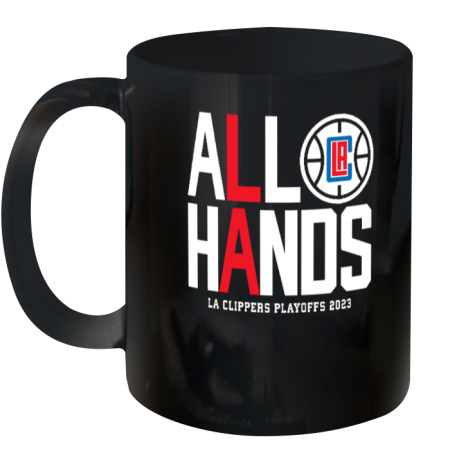 Farbod Esnaashari All Hands La Clippers Playoffs 2023 Ceramic Mug 11oz