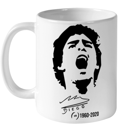 Maradona Signature 1960  2020 Rest In Peace Ceramic Mug 11oz