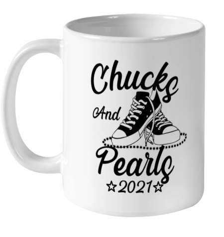 Chucks and Pearls 2021 Tee Ceramic Mug 11oz