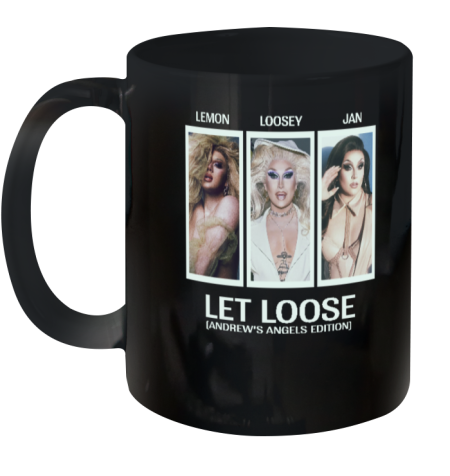 Lemon Loosey Jan Let Loose Andrew's Angels Edition Ceramic Mug 11oz