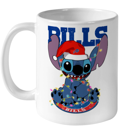 Buffalo Bills NFL Football noel stitch Christmas Ceramic Mug 11oz