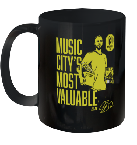 Nashville Sc Hany Mukhtar Music City's Most Valuable Ceramic Mug 11oz