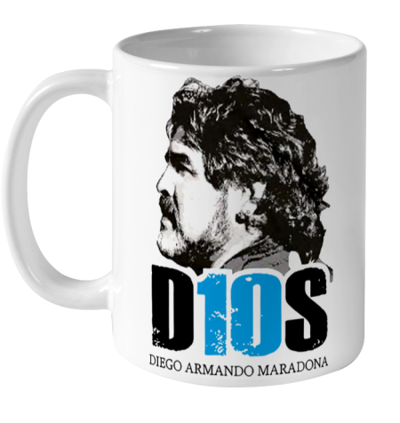 Maradona Shirt D10S Diego Armando Maradona Ceramic Mug 11oz