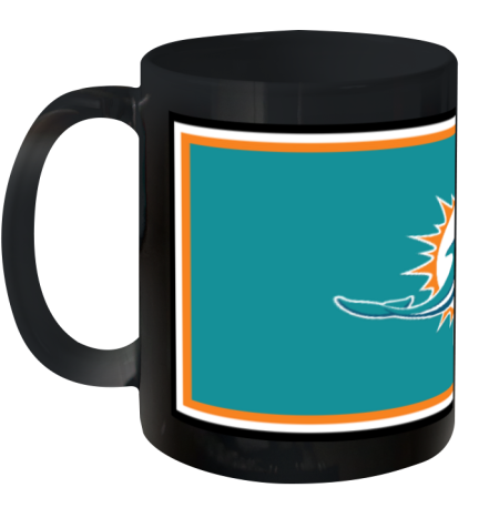 Miami Dolphins NFL Team Spirit Ceramic Mug 15oz