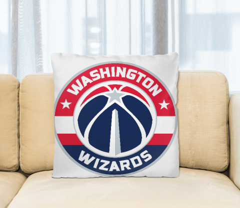 NBA Washington Wizards Logo Square Pillow