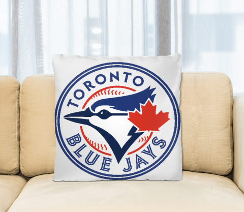 MLB Toronto Blue Jays Logo Square Pillow