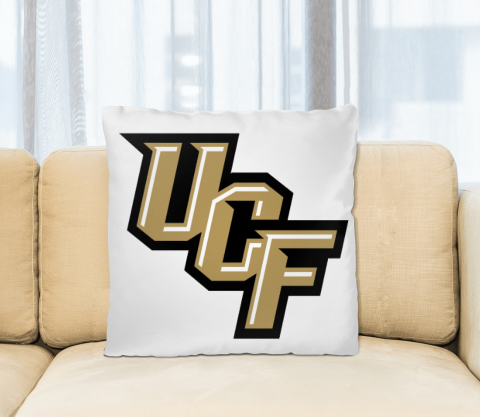 NCAA Central Florida Golden Knights Logo Square Pillow
