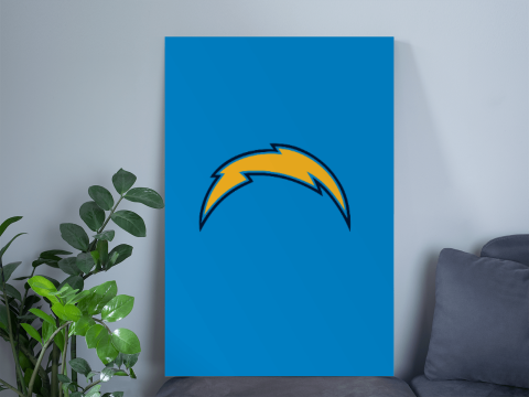 Los Angeles Chargers NFL Team Spirit Poster