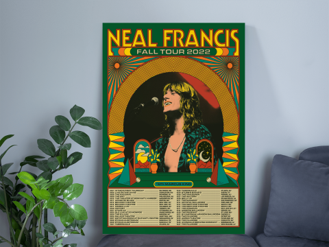 Neal Francis 2022 Fall Tour Poster